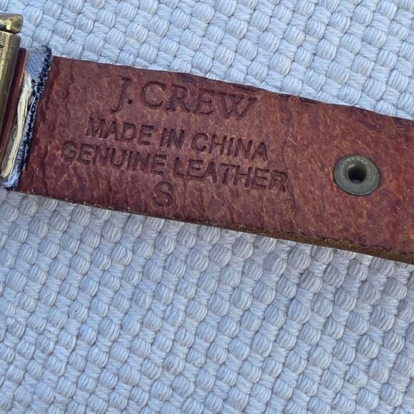 J Crew Skinny Brass Studded Belt - Picture 8 of 8